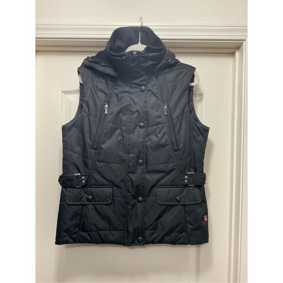 Women's Black Wellenstyn Biscaya Vest with Detachable Hood (Size L) - Picture 5 of 6